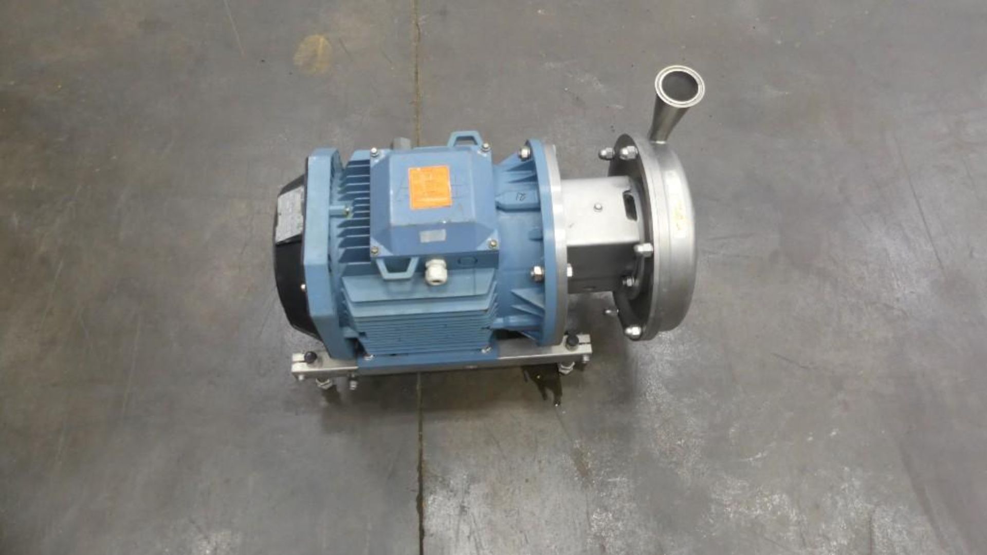 Alfa Laval Centrifugal Pump With 11.5 Horsepower ABB Motor