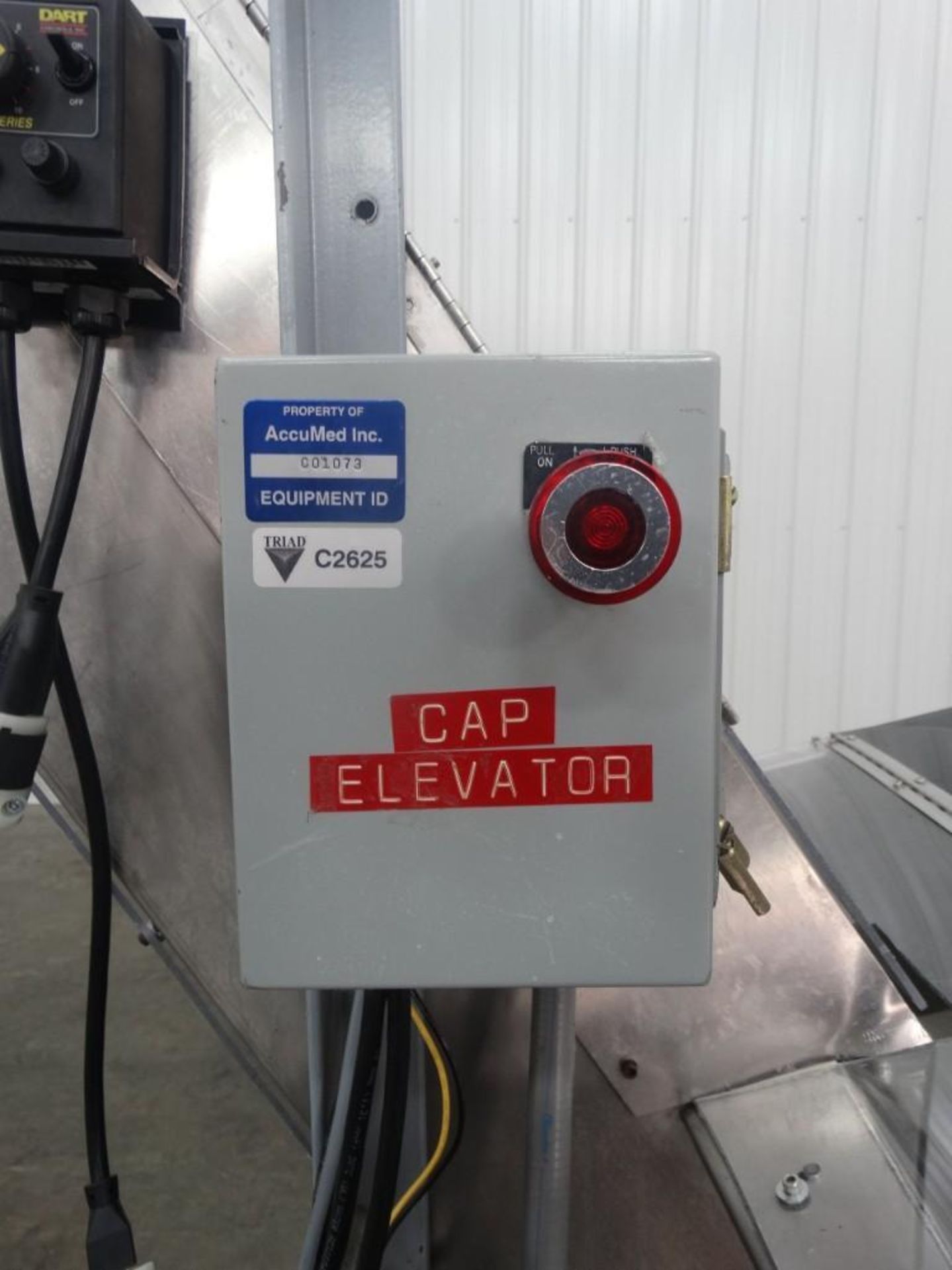 Stainless Steel Cleated Cap Elevator with 54" discharge height - Image 4 of 6