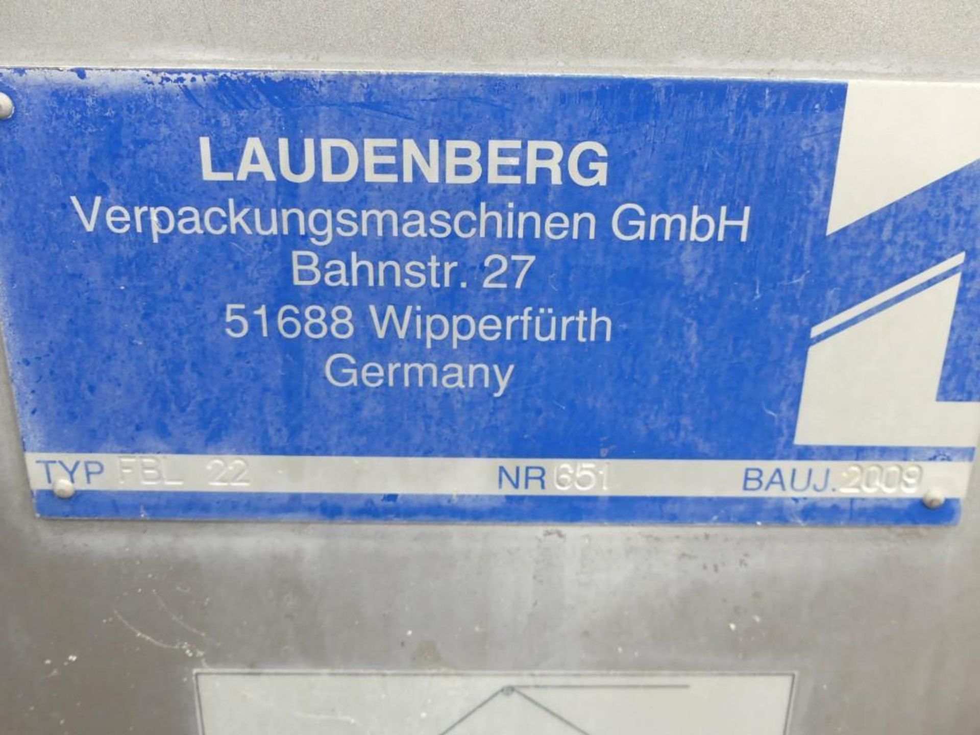 Laudenberg FBL 22 HFFS Pouch Machine with Zipper - Image 128 of 128