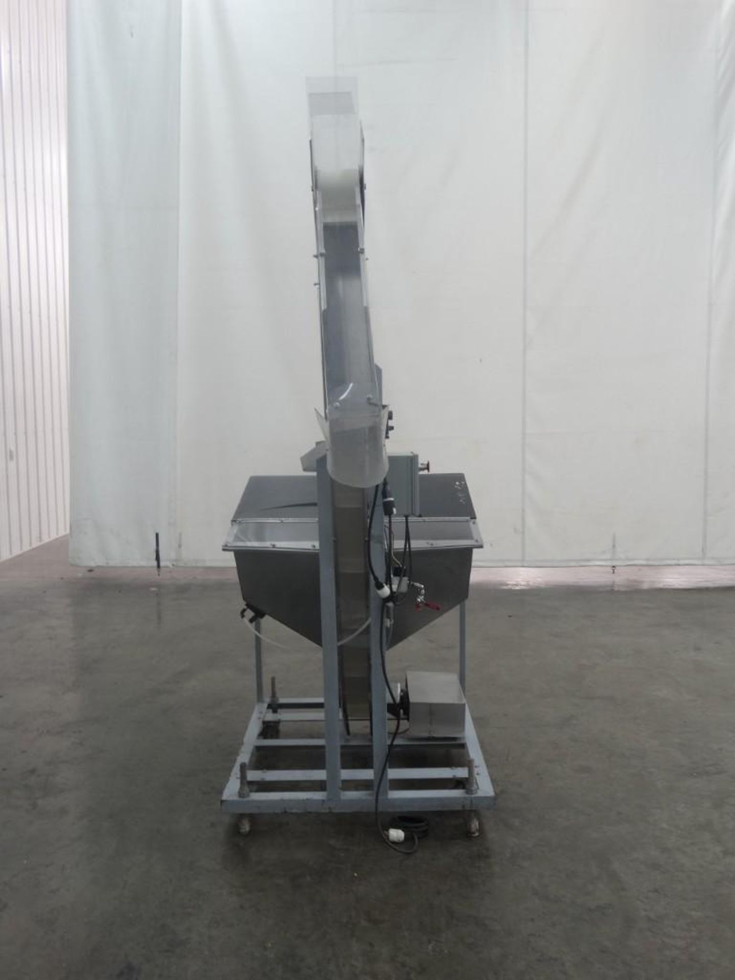 Stainless Steel Cleated Cap Elevator with 54" discharge height - Image 2 of 6