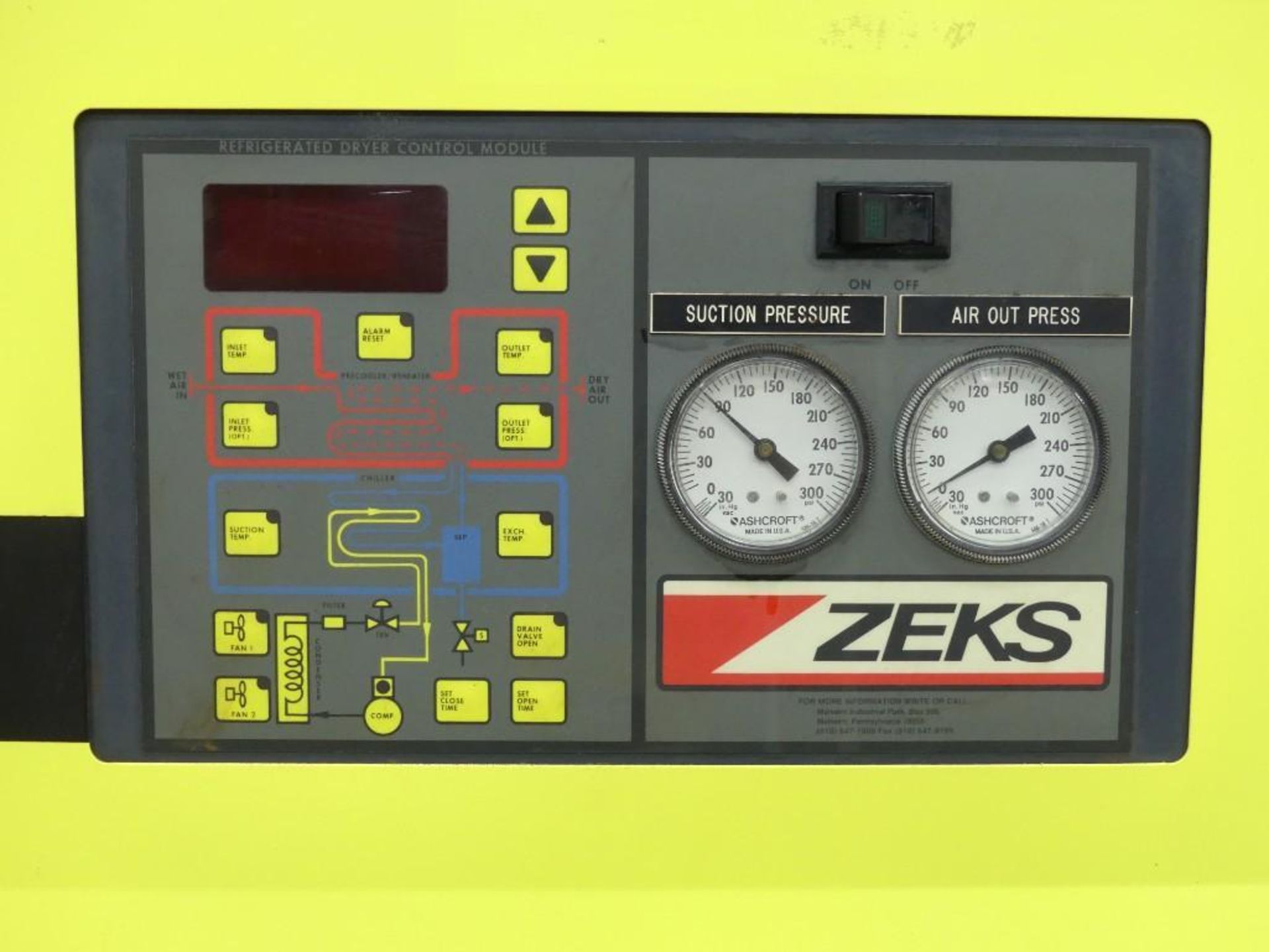 Zeks 1600HSEW400 Refrigerated Compressed Air Dryer - Image 11 of 20