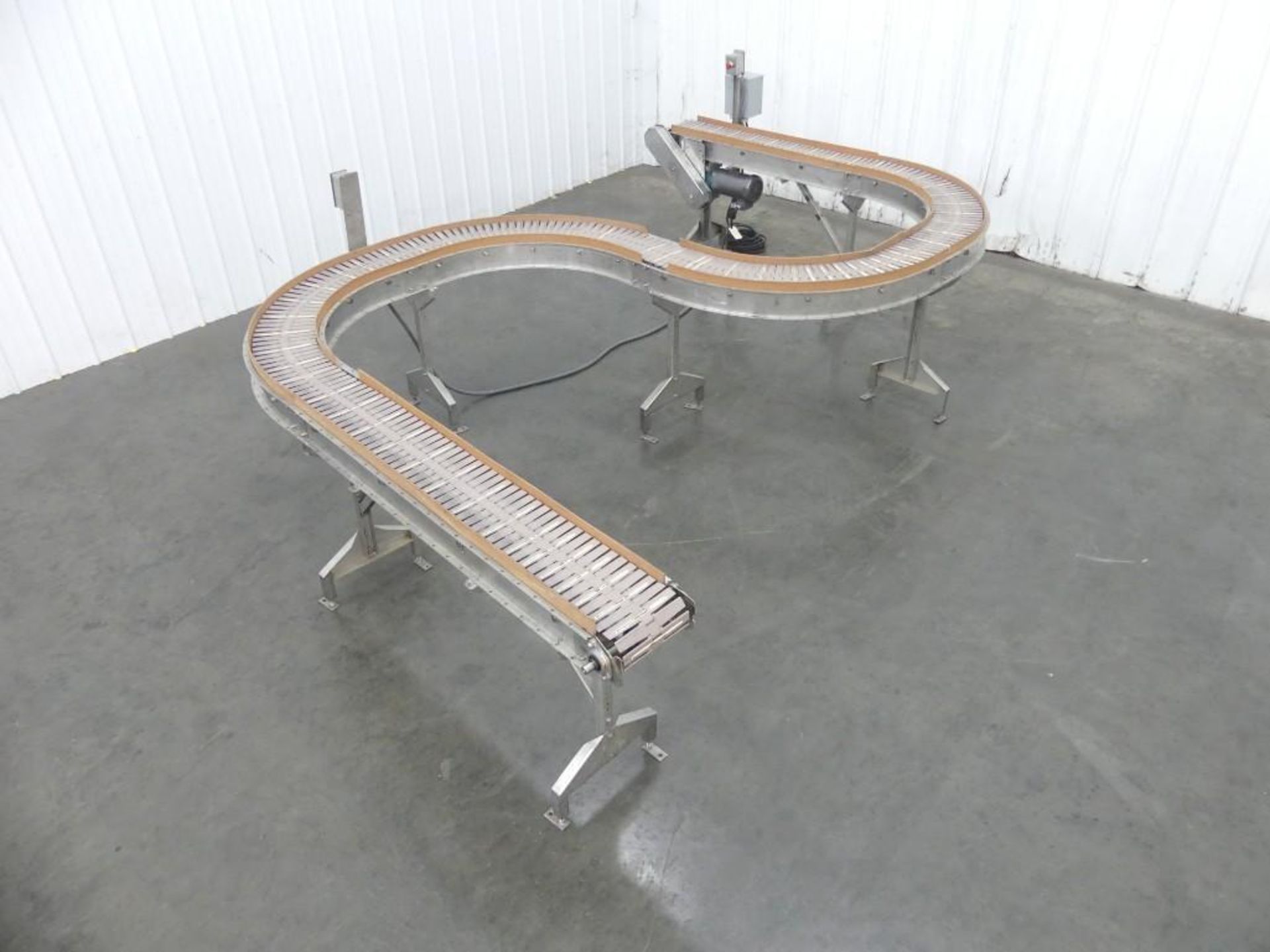 Serpentine Table-Top Conveyor 10" Wide x 32' Long - Image 7 of 23