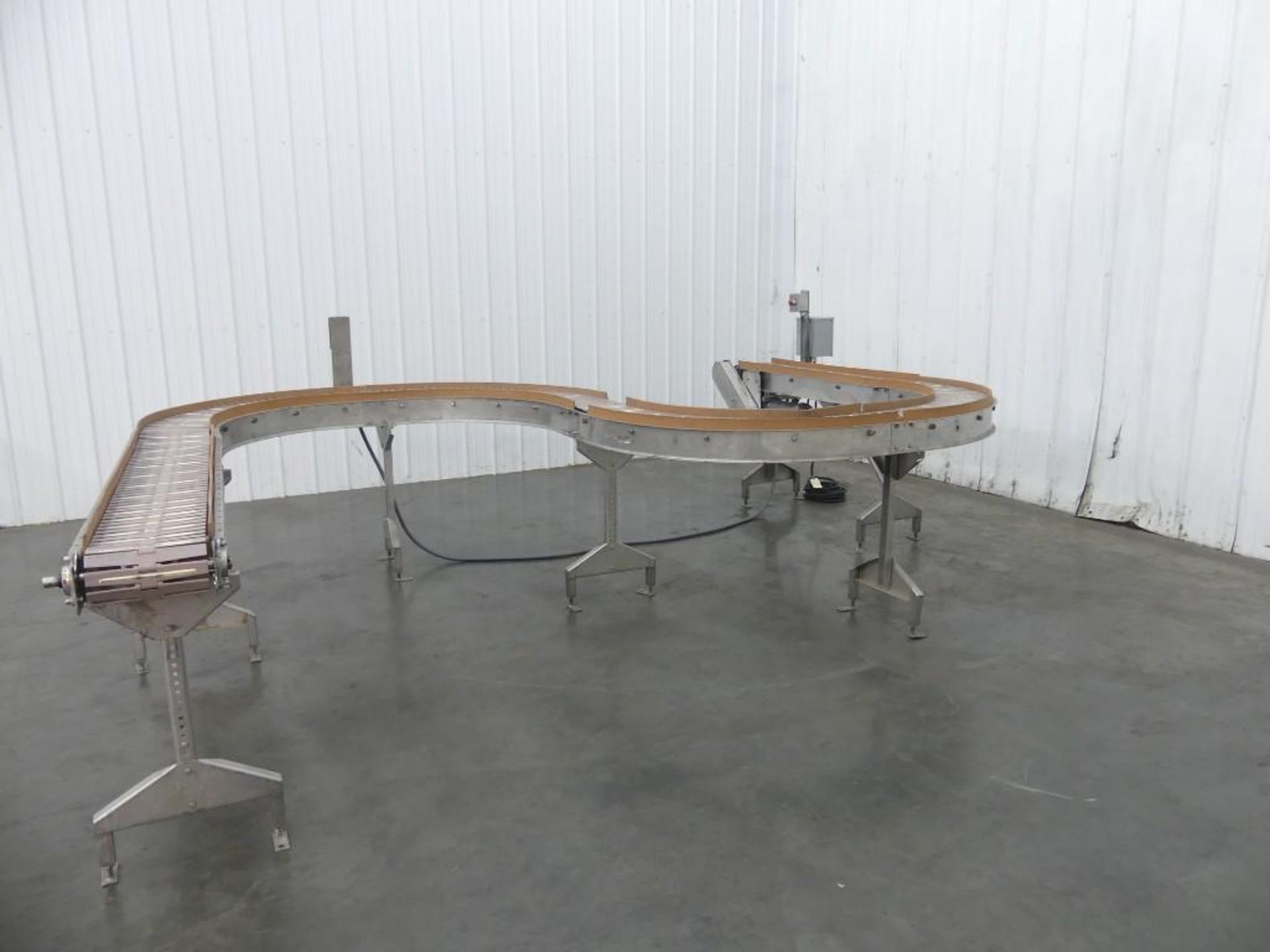 Serpentine Table-Top Conveyor 10" Wide x 32' Long - Image 3 of 23