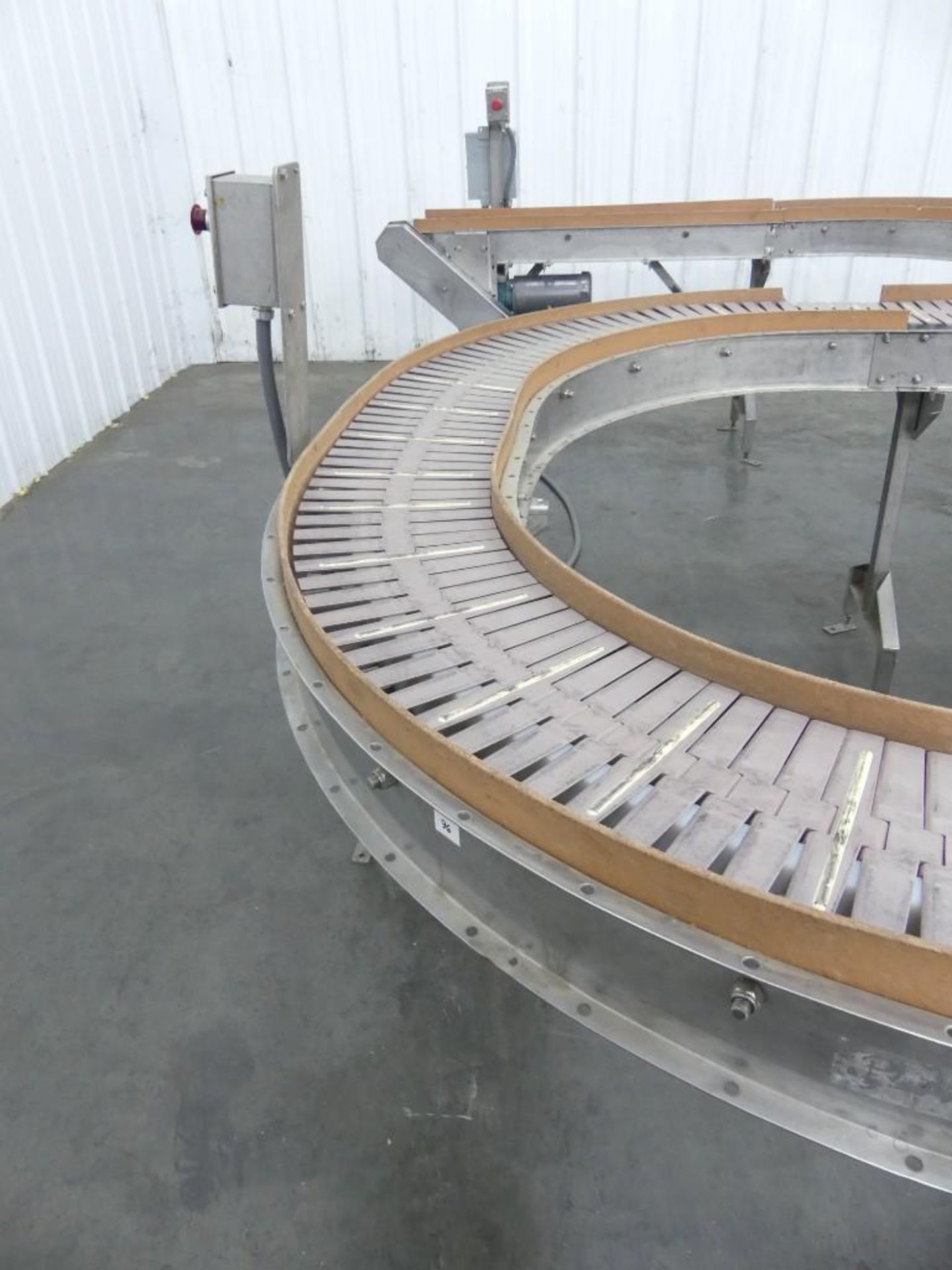 Serpentine Table-Top Conveyor 10" Wide x 32' Long - Image 9 of 23