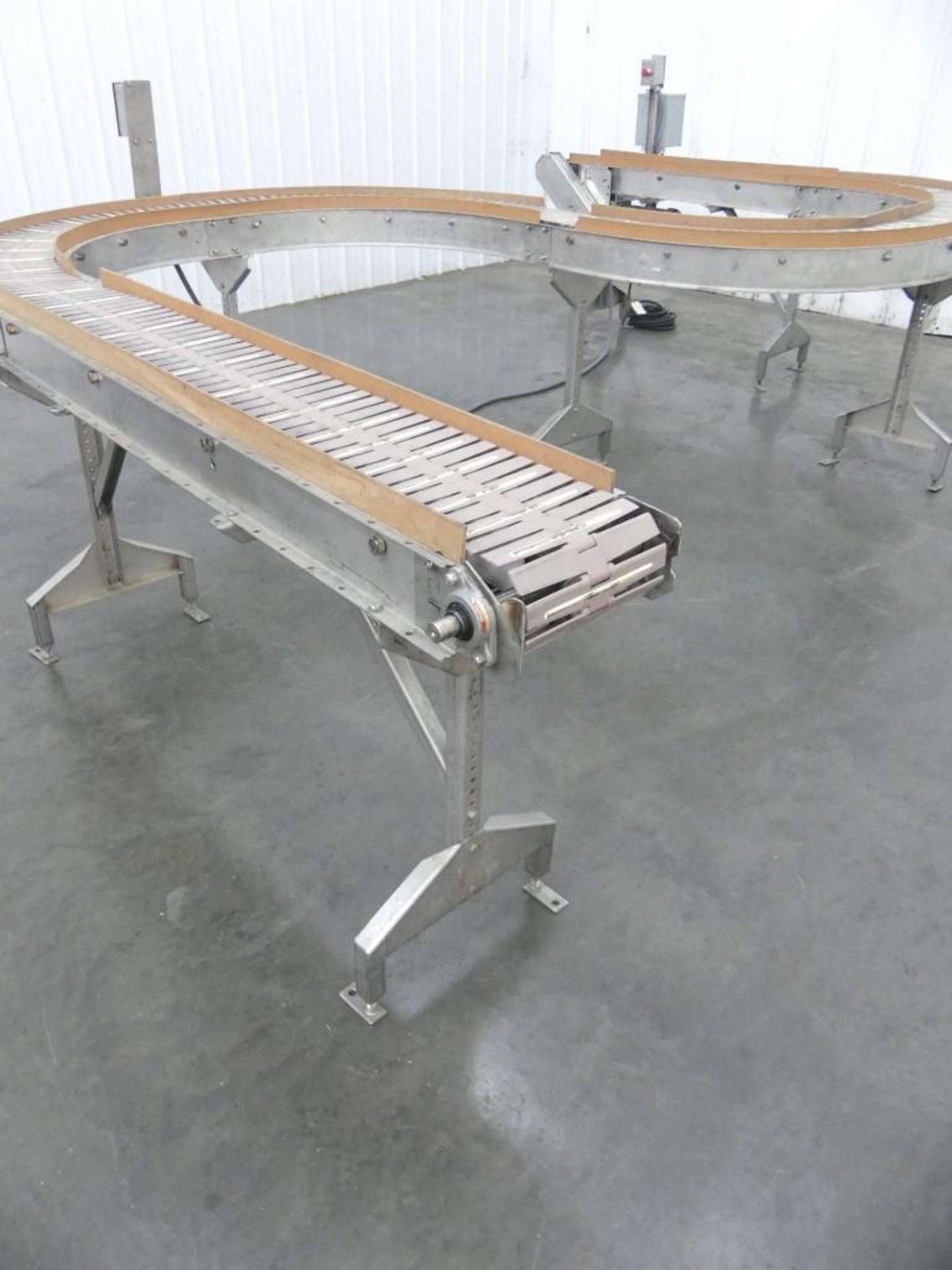 Serpentine Table-Top Conveyor 10" Wide x 32' Long - Image 8 of 23