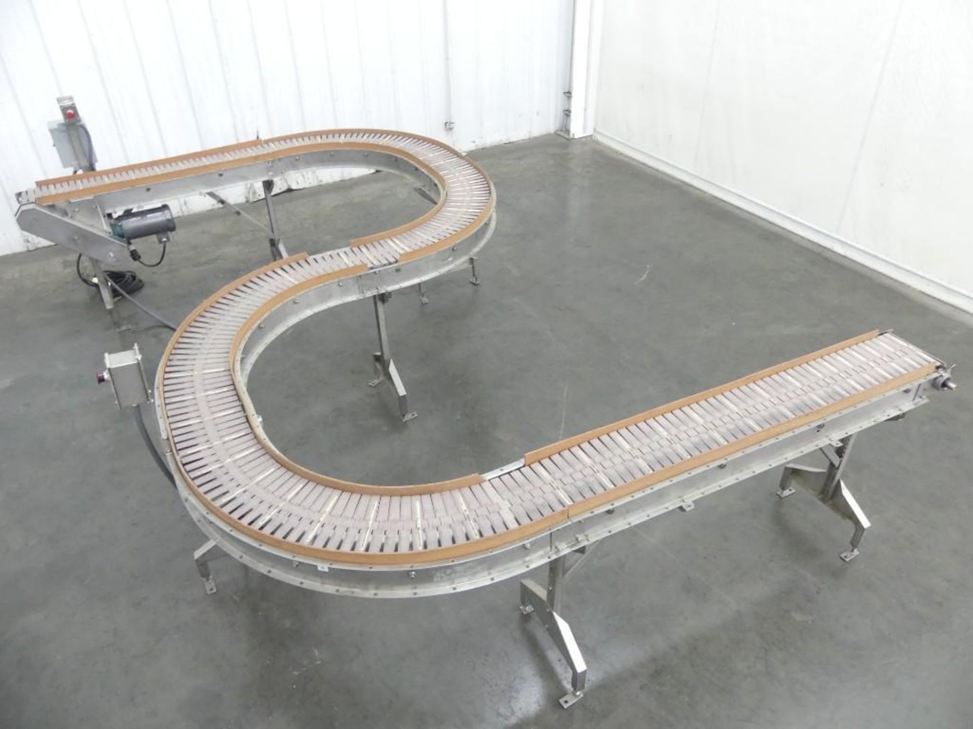Serpentine Table-Top Conveyor 10" Wide x 32' Long - Image 6 of 23