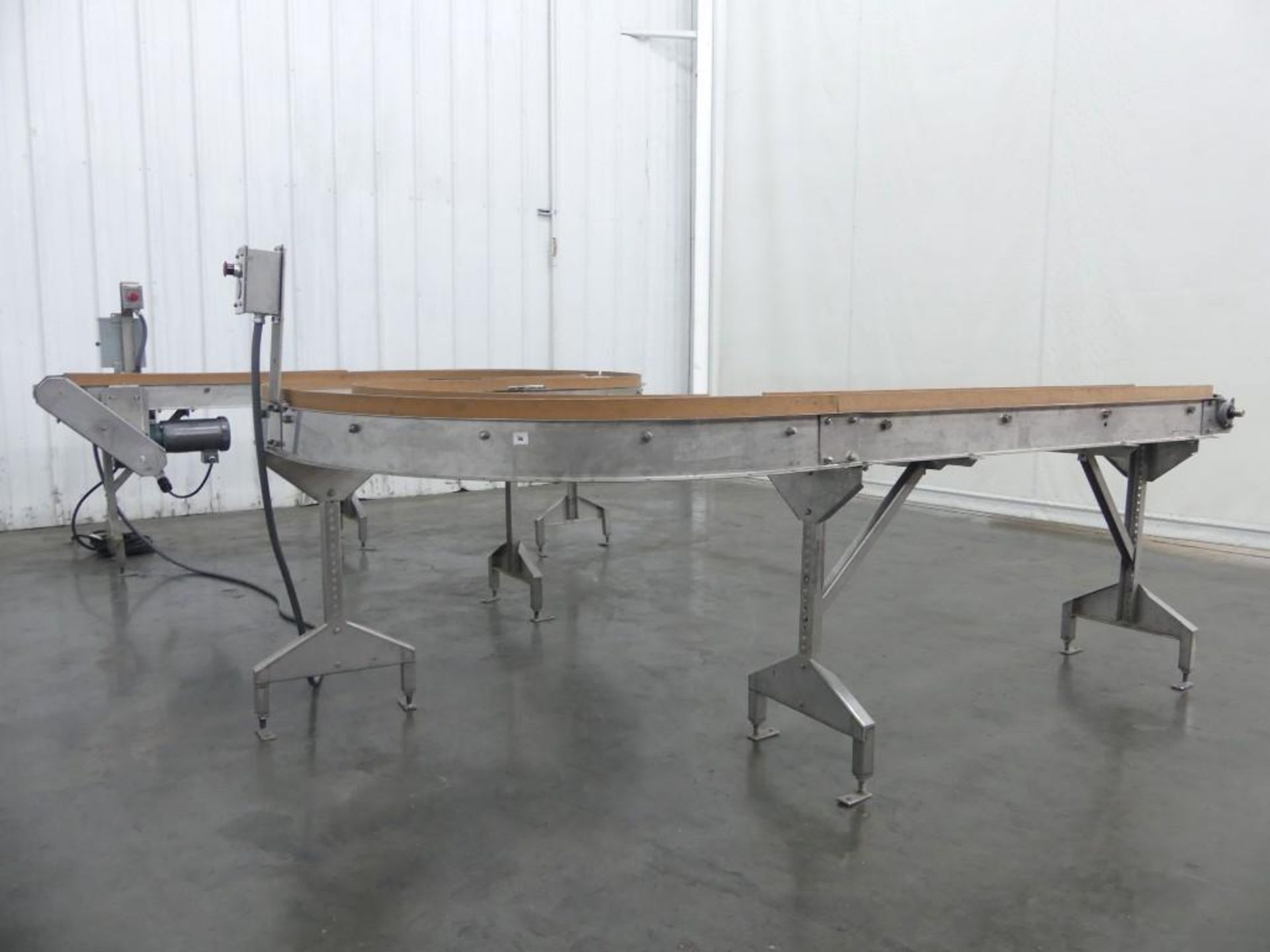 Serpentine Table-Top Conveyor 10" Wide x 32' Long - Image 4 of 23