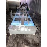 12 Inch Blue Belt Cleated Conveyor