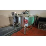 75 Gallon Stainless Steel Agitated Mixing Kettle