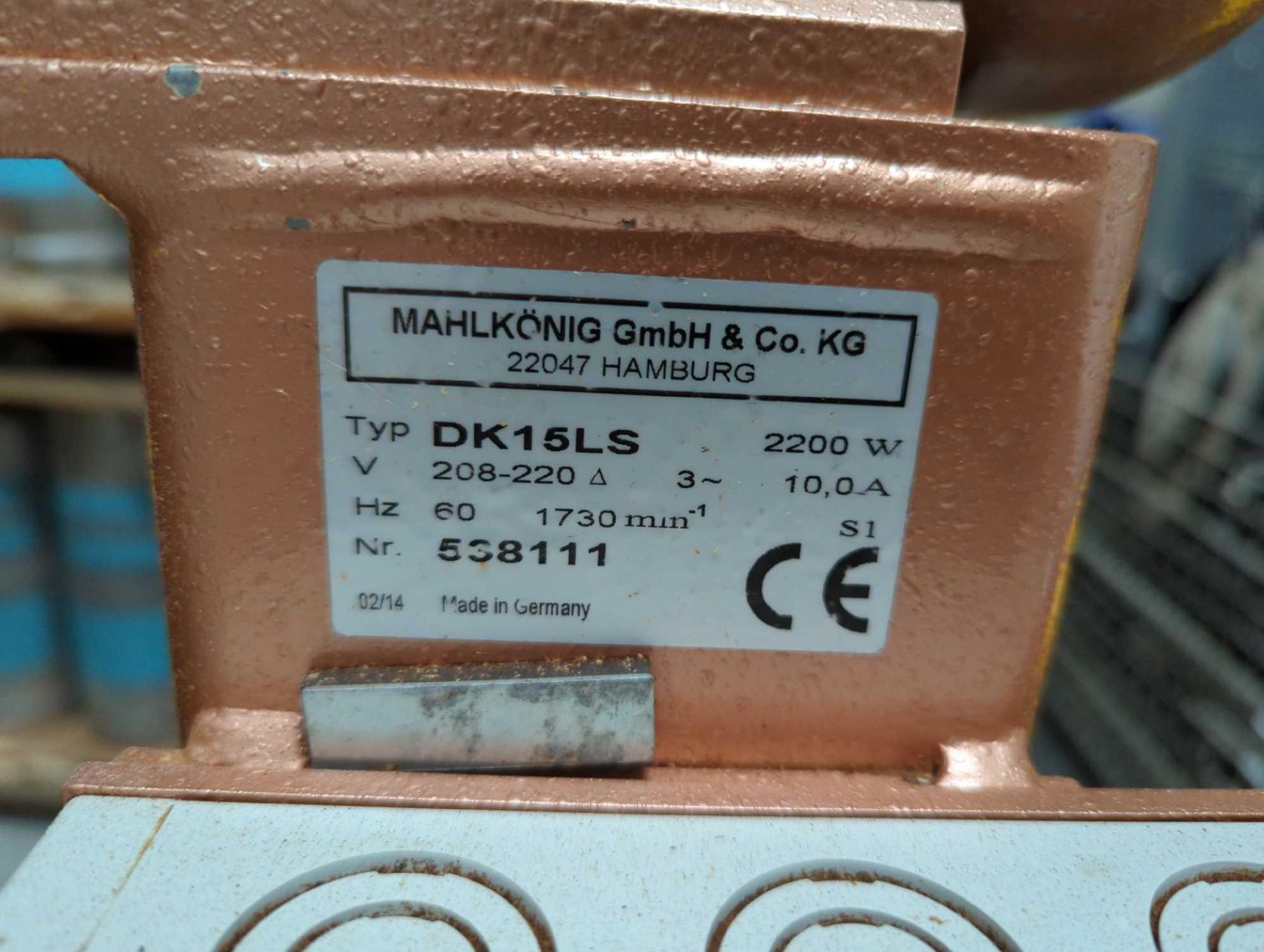 2014 Mahlkonig DK15LS Stainless Steel Burr Grinder - Image 5 of 13