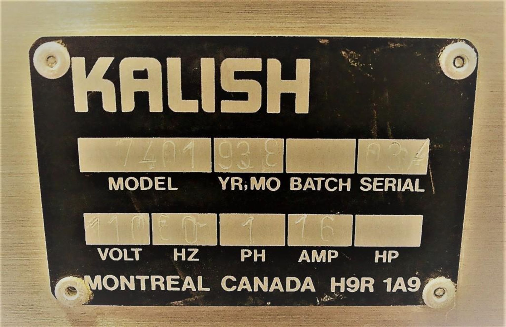 Kalish Kalisort 60 Bottle Unscrambler - Image 8 of 9