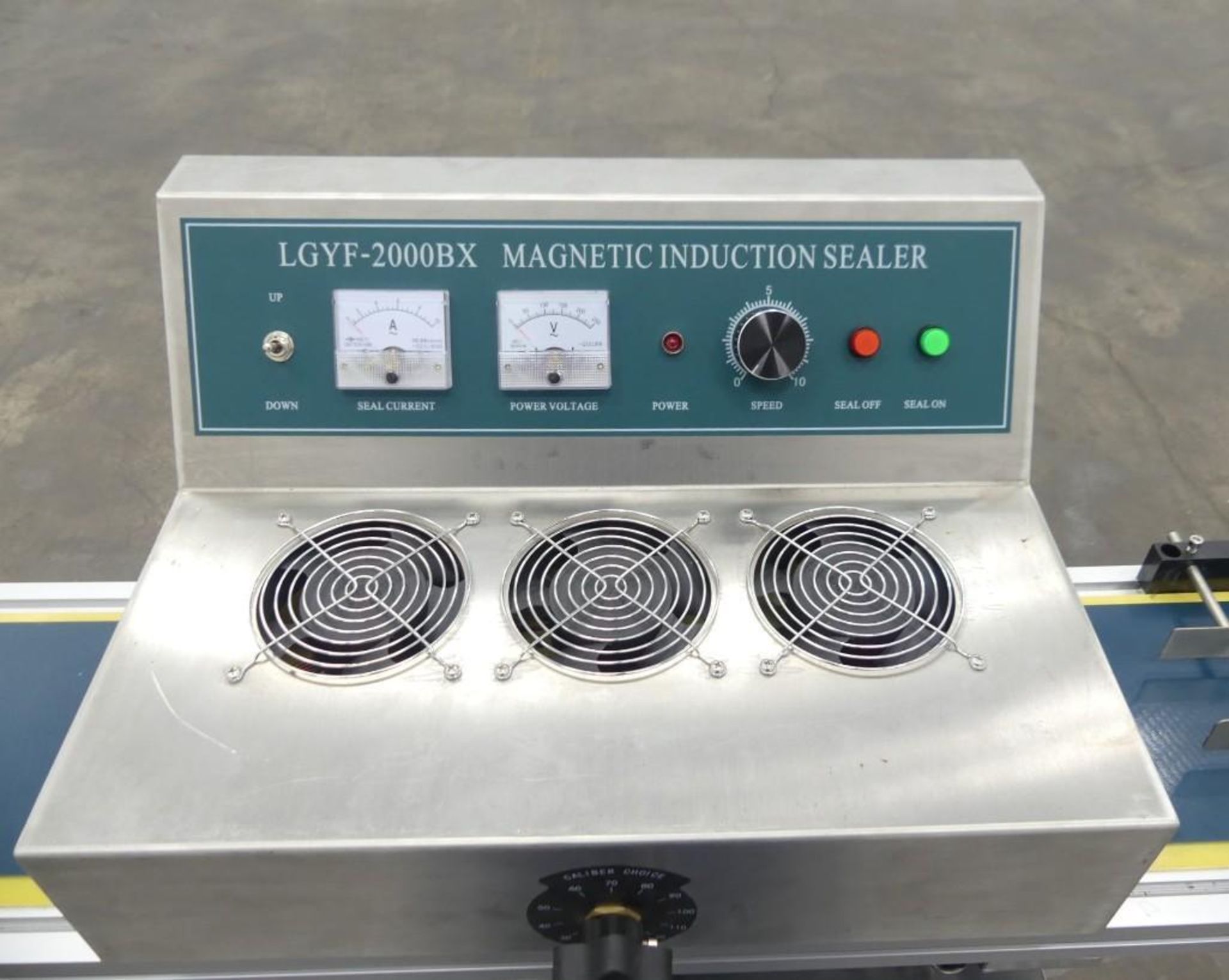 2021 LGYF-2000BX Stainless Steel Continuous Electromagnetic Induction Sealer - Image 11 of 17