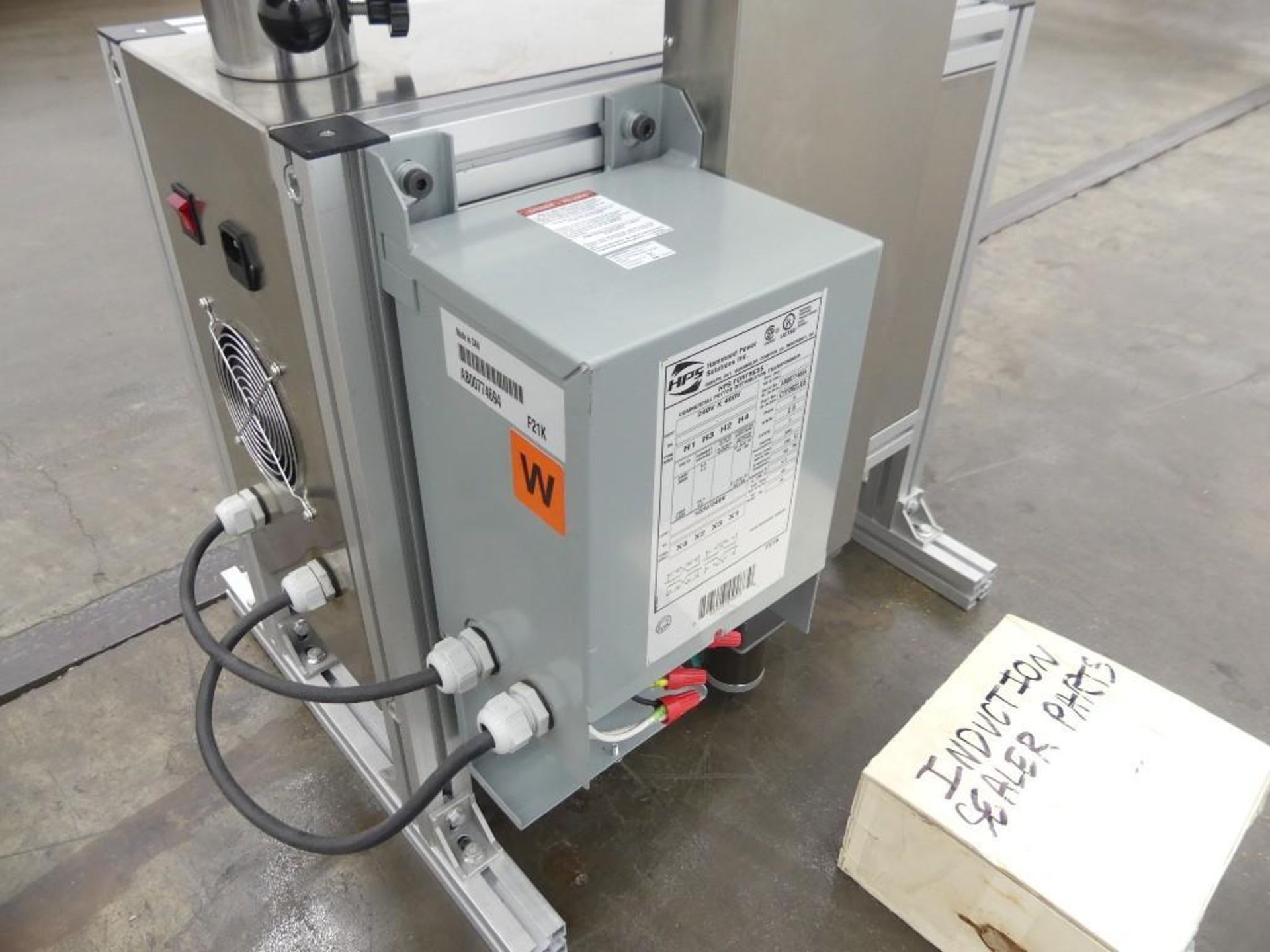 2021 LGYF-2000BX Stainless Steel Continuous Electromagnetic Induction Sealer - Image 6 of 17