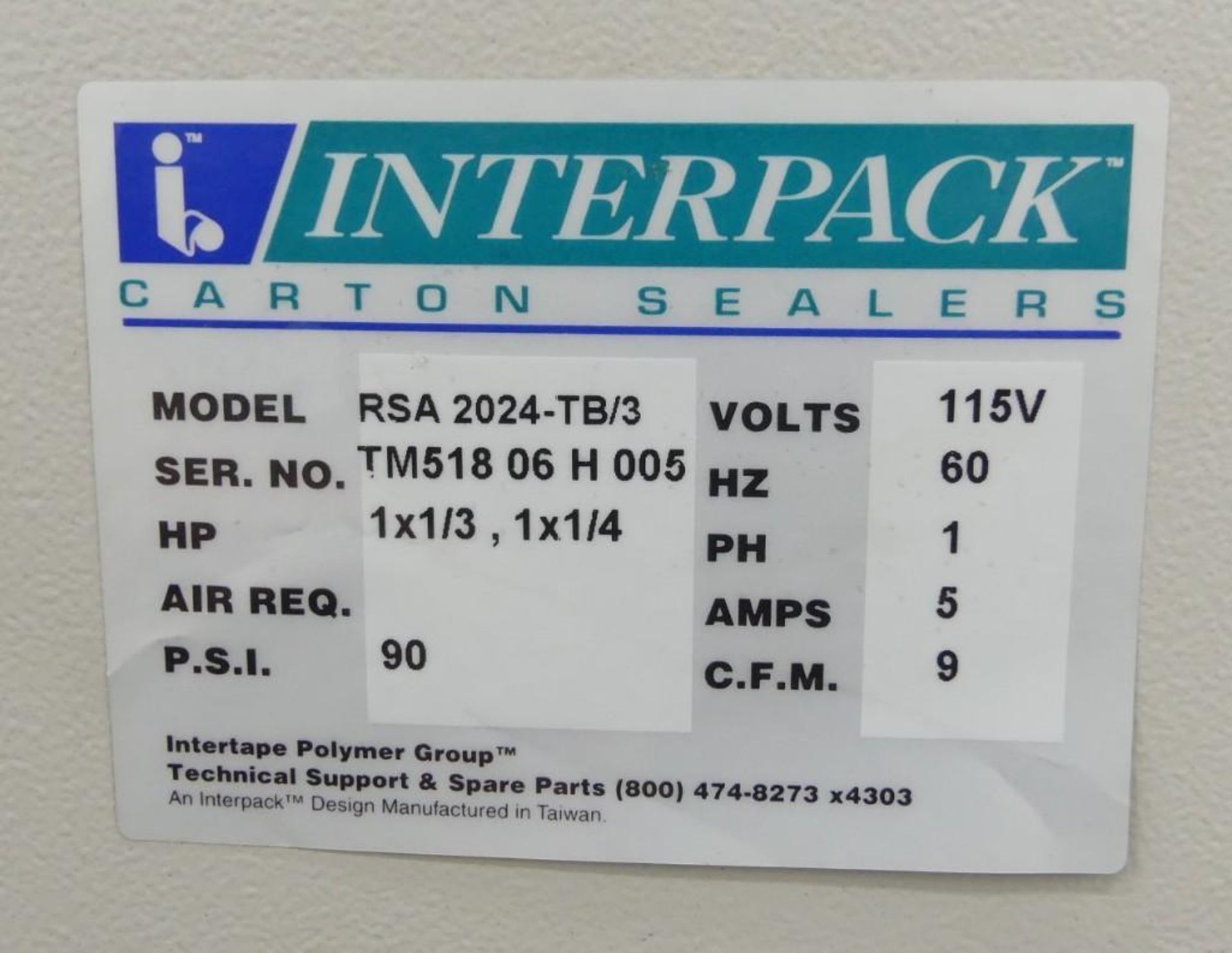 Interpack Carton Sealer - Image 13 of 13