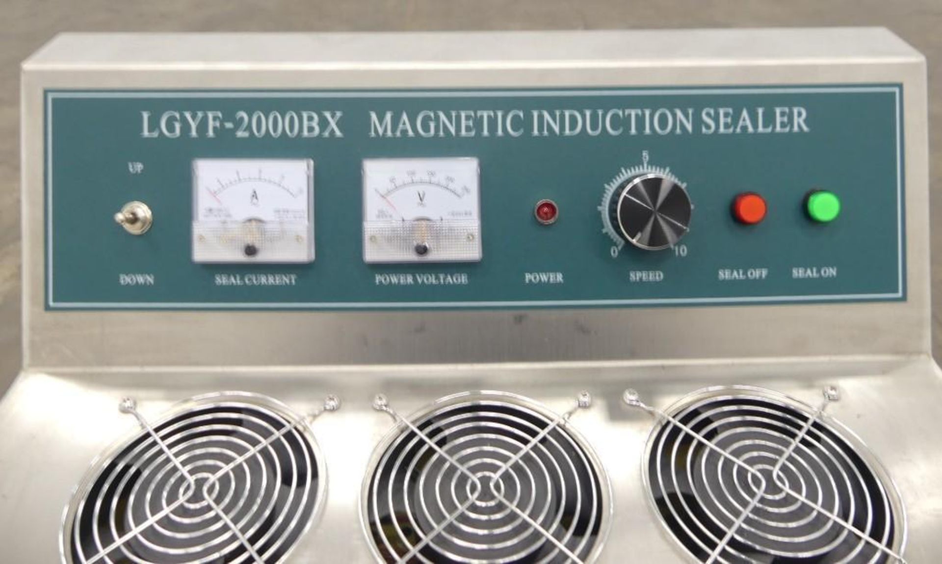 2021 LGYF-2000BX Stainless Steel Continuous Electromagnetic Induction Sealer - Image 12 of 17