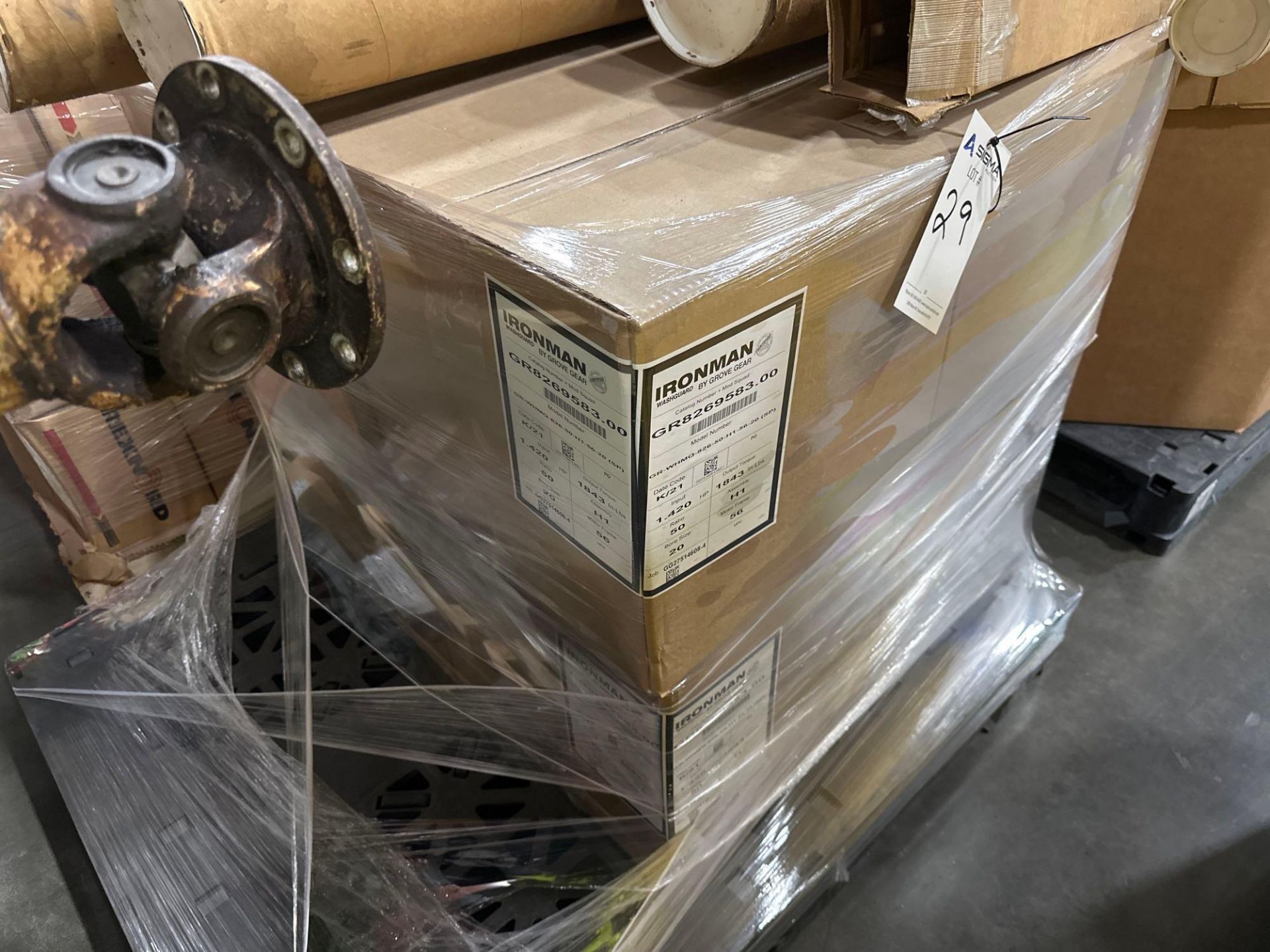 Pallet of Ironman Parts