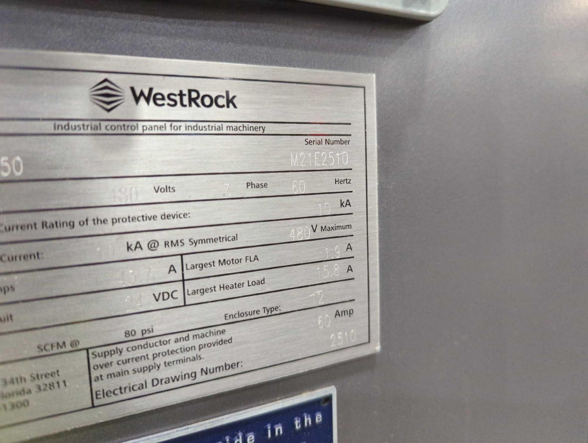 WestRock Meta 150 Automatic Glue Bottom Seal Case Erector - Image 18 of 34