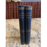 NO RESERVE: 2 volumes, Sir Walter Scott's Poetical Works, 1887