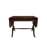 Late 18th / Early 19th Century, A mahogany sofa table