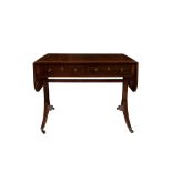English, 19th Century, A rosewood sofa table
