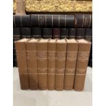 NO RESERVE: 7 volumes, John Nichols, Literary Anecdotes of the XVIII Century, 1966