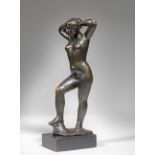 Aristide Maillol (French, 1861 - 1944), Standing Woman Arranging her Hair, Rosita, c. 1898