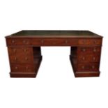 A Victorian partners desk