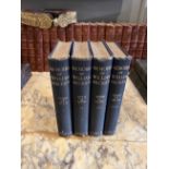 NO RESERVE: 4 volumes, Memoirs of William Hickey,