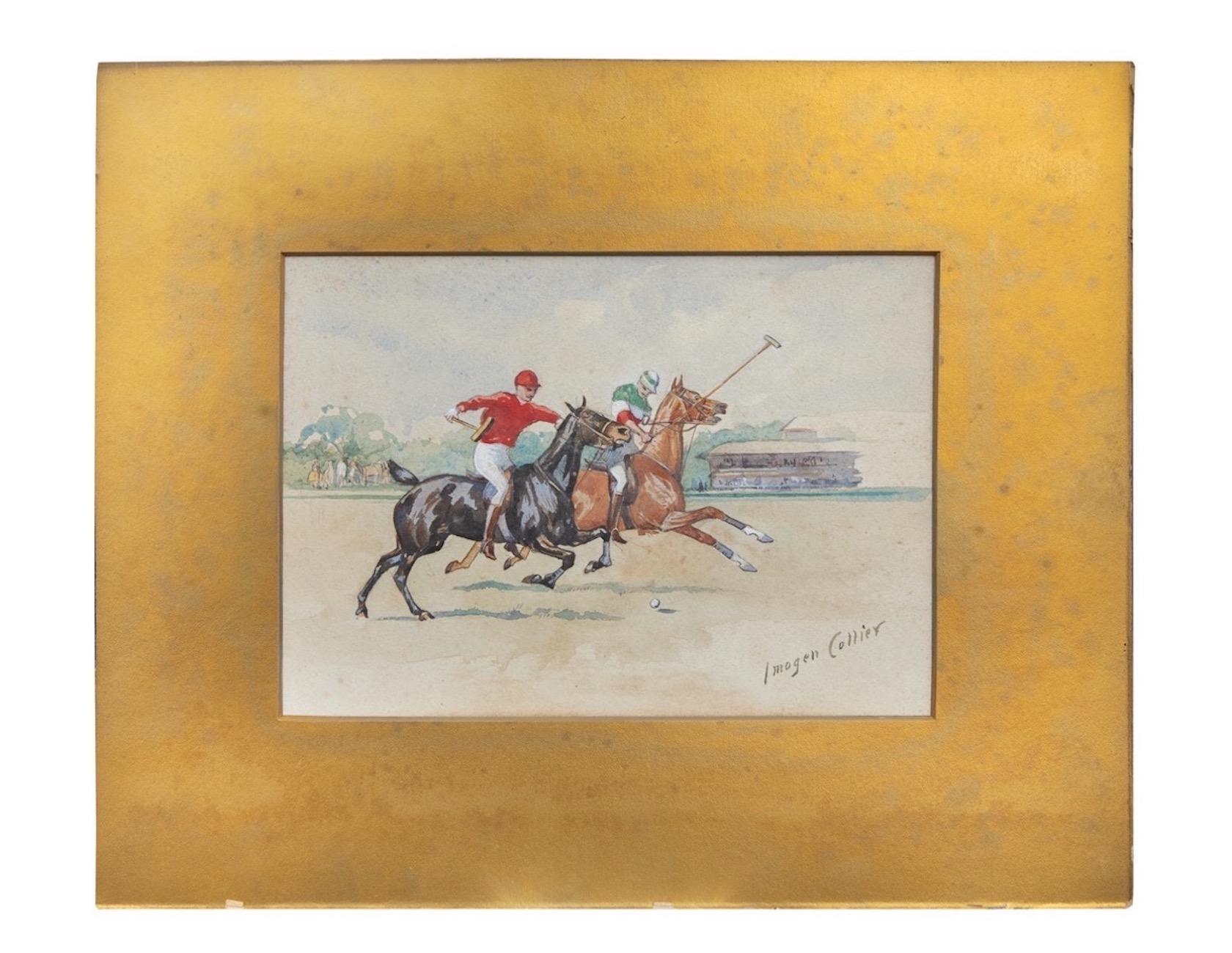 NO RESERVE: Imogen Mary Collier (1873 - 1952), Polo