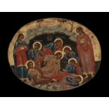 Greek, 17th Century, Theodore Poulakis (late style), The Seven Sleepers of Ephesus