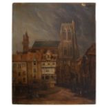 NO RESERVE: Circle of Samuel Prout (1783 - 1852), Procession to the cathedral