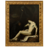 Attributed to Jean-Jacques Henner (1829 - 1905), Saint Sebastian