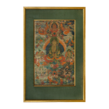 Gelupka School (Tibet), Late 18th Century (?), A Thangka depicting Buddha Amitayus, the Buddha of En