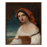 Sir Charles Lock Eastlake PRA (1793 - 1865), A portrait of an Italian girl