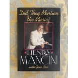 Henry Mancini (1924 - 1994), First Edition, Signed, Did They Mention the Music?