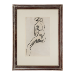Henri Gaudier-Brzeska (1891 - 1915), Seated Female Nude (1913)