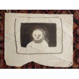 Mervyn Peake (1911 - 1961), A portrait monotype