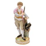 Late 19th Century, A Meissen figure of a grafter