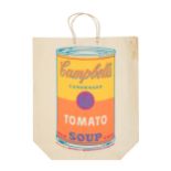 Andy Warhol (1928 - 1987), Campbell's Soup Can on a Shopping Bag (1966)