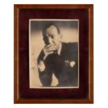 A signed photograph of Noel Coward