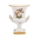 Herend 2 Porcelain Urns and basket