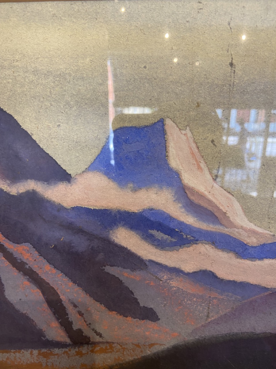 Nikolai Konstantinovich Roerich (1874 - 1947), A painting from the Himalaya Series (c. 1925 - 1927) - Image 7 of 8