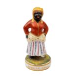 Porcelain 'African Sall' figurine