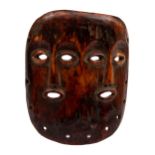 Lega Tribe, Congo, A pair of bone masks