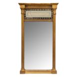 NO RESERVE: English, 18th Century, A small pier mirror (with damages)