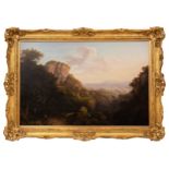 French, 19th Century, Mt. du Velay Gorge (1824)
