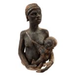 20th Century, An African mother and child