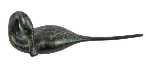 Guy Taplin (b.1939), A patinated bronze waterbird