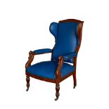 NO RESERVE: English, 19th Century, A gentleman's armchair