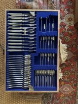 A Canteen of Silver Cutlery, Harman & Co, made for Asprey of London c.1934